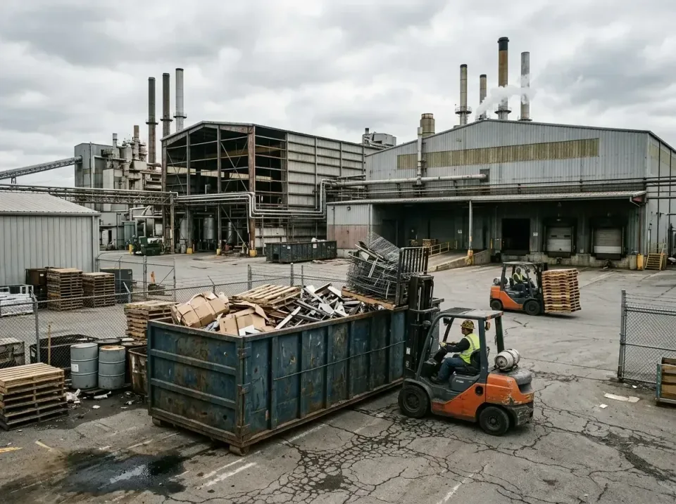 industrial-factory-scrap-conta-003 — frequently asked questions, Cheap Roll-off Dumpster Rentals in Harrisburg, IL